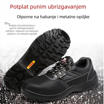 Lagane zaštitne cipele protiv udara i probijanja, otporne na habanje i prašinu za gradilišta