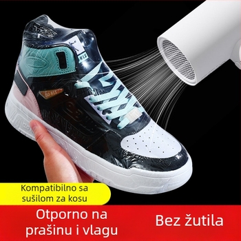 Set za pohranu cipela s termičkom folijom i zatvorenom folijom za zaštitu od vlage, prašine i oksidacije