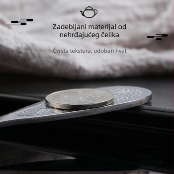 Pu'er čaj nož od nehrđajućeg čelika 410, debeli klasični šablon za bijeli čaj, alat za otvaranje čajnih kolača i dodaci