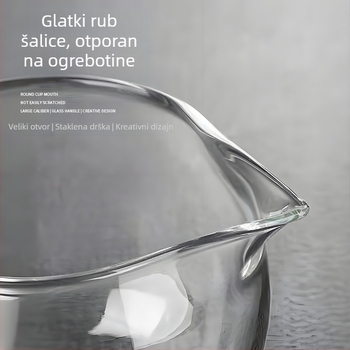Stakleni čajni set Zmaj i Feniks sa čajnikom Gongfu stila za dom i ured
