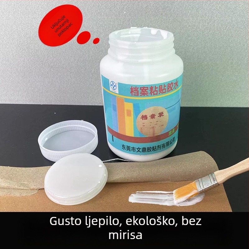 Snažno ljepilo za arhive – popravak stražnjeg dijela dosje kutija, kutija za certifikate, korice i knjige