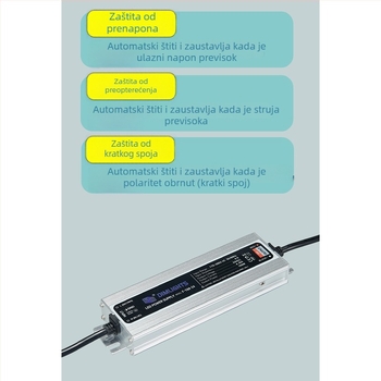 IP67 vodootporno vanjsko LED napajanje za LED trake 12V/24V – konstantnog napona, LED pogonski ispravljač FG