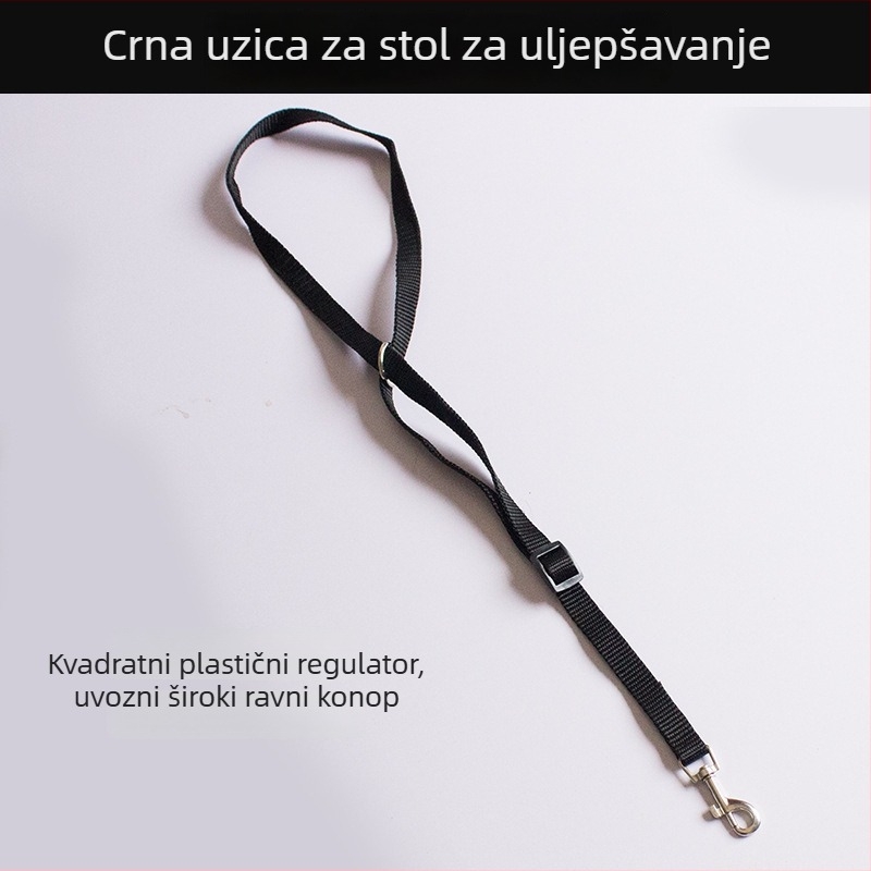 Stol za njegu kućnih ljubimaca s boom rukom, najlonskim pojaseom i upravljačkim užetom – pričvršćujuće užad za kupanje pasa i mačaka