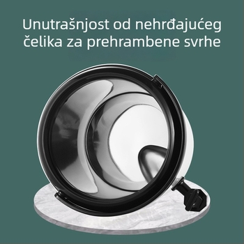 Nerđajući čelik s bijelim esmalomom, izolirani spremnik za napitke velikog kapaciteta za mliječni čaj, sojino mlijeko i kavu, trostupanjska izolacija, komercijalna uporaba