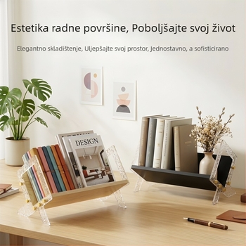 Nordijski stolni regal za knjige i časopise