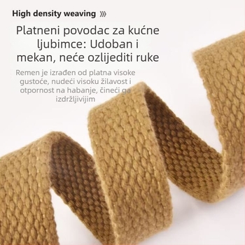 Debeli najlonski povodac i ogrlica za male i velike pse, pogodna za Zlatnog retrivera, Labradora i Njemačkog ovčara.