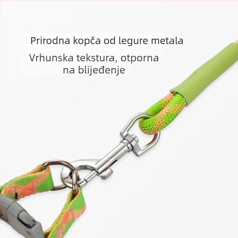 Povodac za pse s postrojom za male i srednje pse, za šetnje na otvorenom