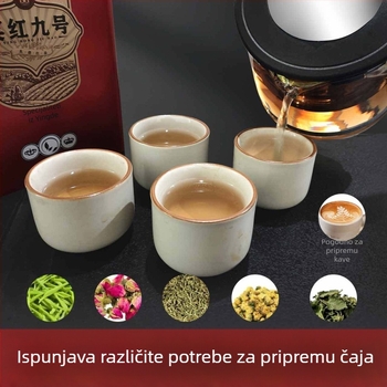 Staklena čajnik s filtrom za čaj od cvjetnog čaja, velikog kapaciteta, komplet za pripremu čaja