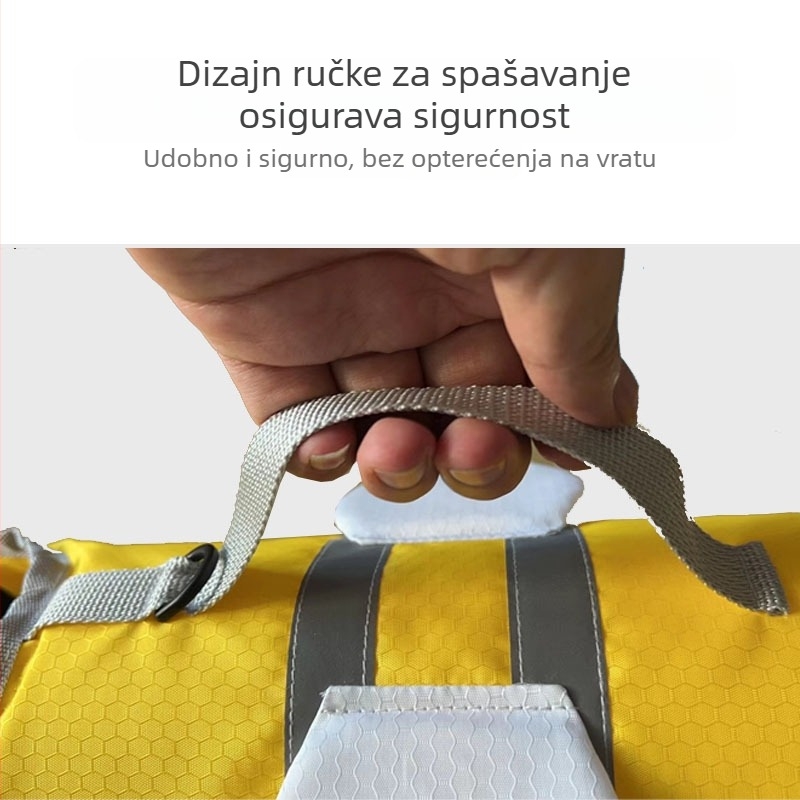 Prsluk za spašavanje za psa od brokata s motivom pčele