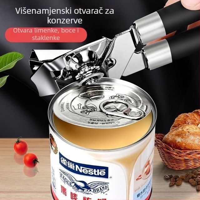 Višenamjenski otvarač za konzerve i boce, kuhinjski alat, ručni