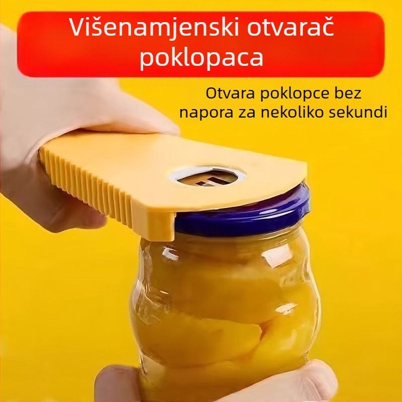 Multifunkcijski univerzalni otvarač boca i tegla – ručni kućni alat za otvaranje poklopaca i konzerve