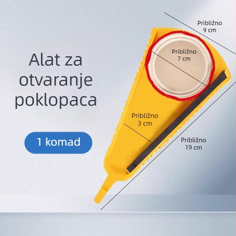 Multifunkcijski univerzalni otvarač boca i tegla – ručni kućni alat za otvaranje poklopaca i konzerve