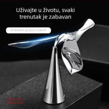 Otvarač za boce piva u obliku ptice, uravnotežen dizajn, stolna dekoracija, poklon