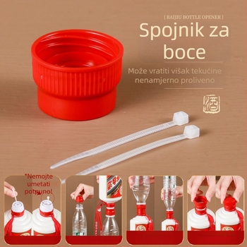 Adapter kapice boce za nježno otvaranje i posluživanje – otvarač boca za liker