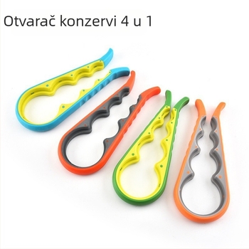 Višenamjenski otvarač za konzerve i boce, prenosni anti-klizni kuhinjski alat