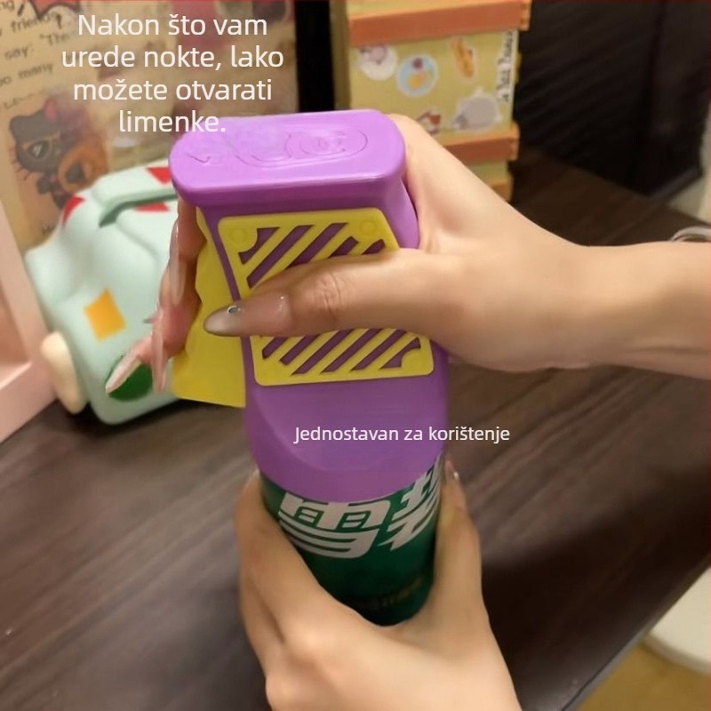 3D otvarač za konzerve, prijenosni, za gazirana pića, pivo i Colu