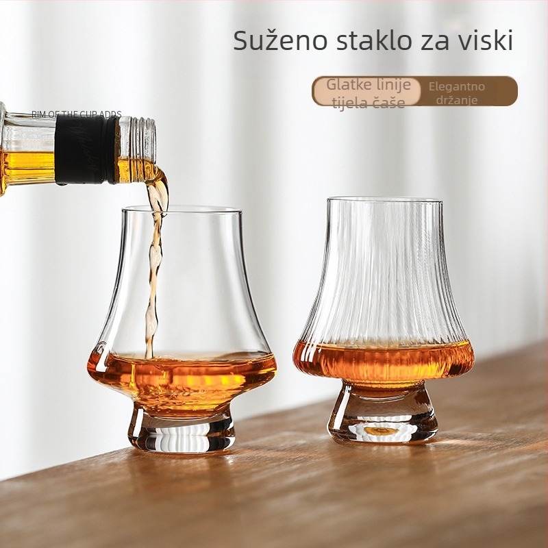 Francuski stil mirisna čaša za viski, nišna čaša za napitke, vintage čaša za degustaciju alkohola