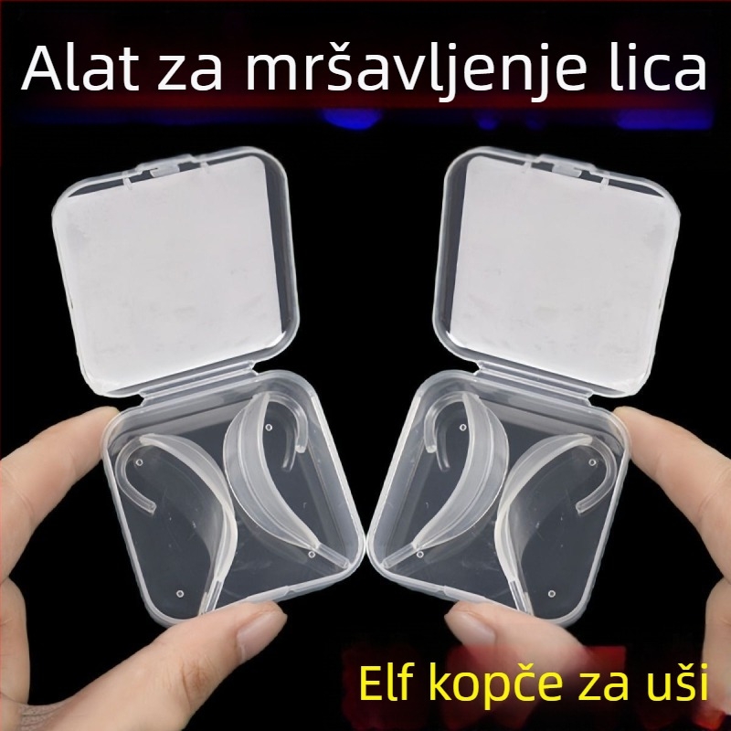 4 para elfskih kukica za uho – nosivi podizači uha – nevidljivi uređaj za korekciju uha