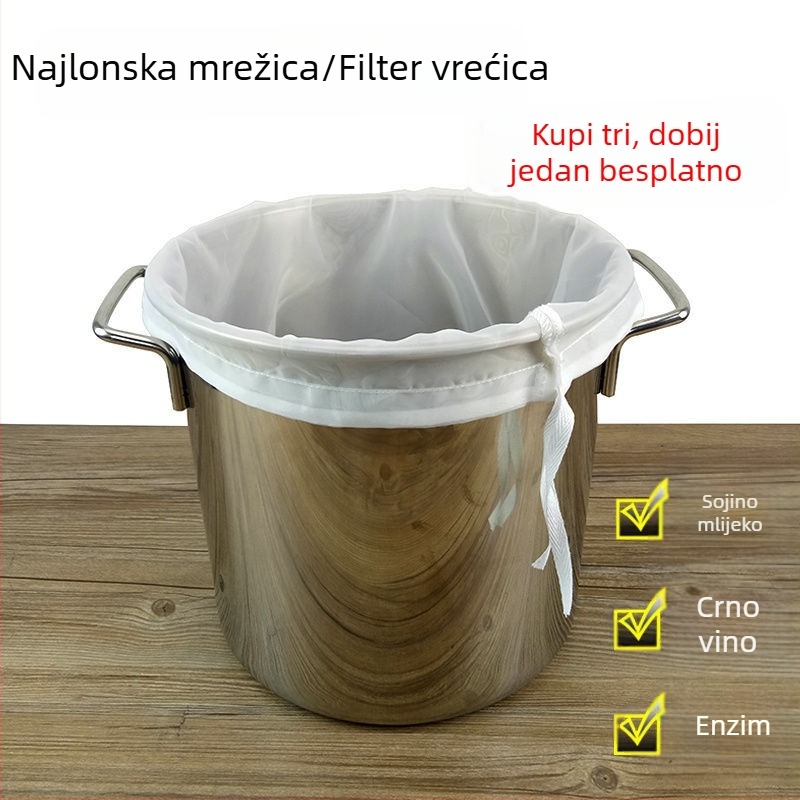 Višenamjenska vrećica za filtriranje praha slatkog krumpira, kameno mljeveno sojino mlijeko, tofu talog, tofu filtr i vino filtr