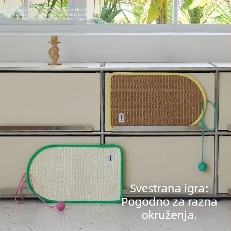 ZEZE Podložak za grebanje mačaka za namještaj i kauč – zaštita od grebanja, izdržljiva podloga za kandže, naljepnica za zid