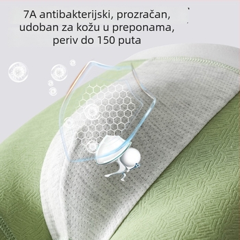 Muške pamučne bokserice, prozračan, sa srednjim pojasom, jacquard tekstura, antibakterijske, velika veličina