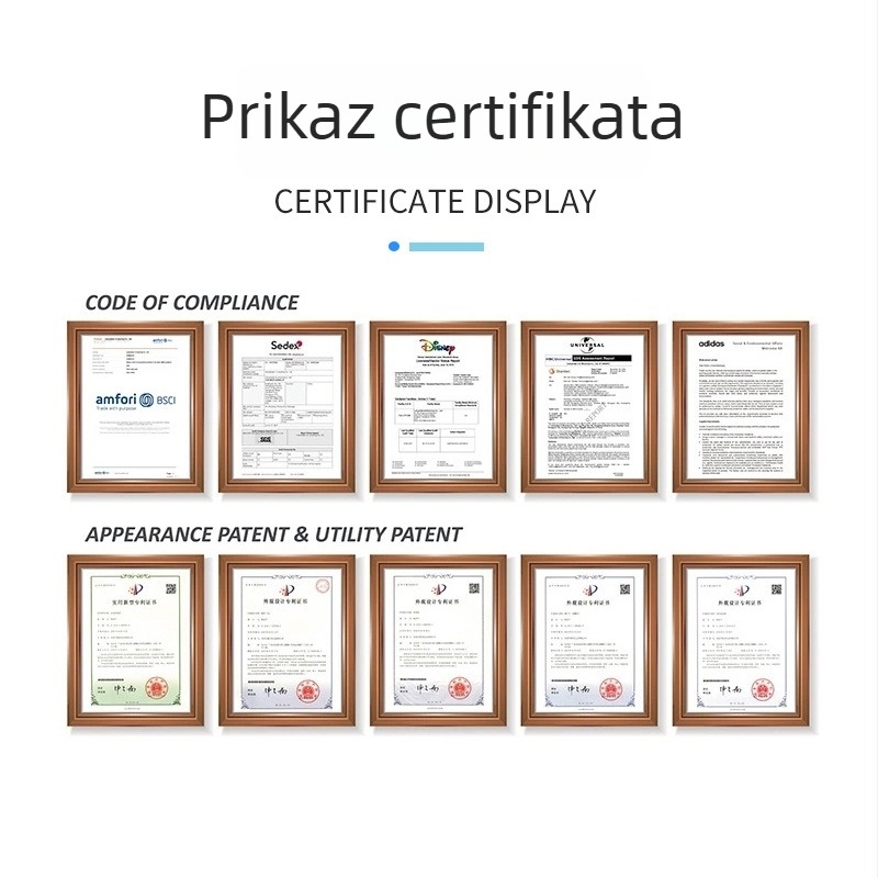Podesivi poliesterski kaiš za kućne ljubimce s etiketom imena i izdržljivom kopčom oblika D