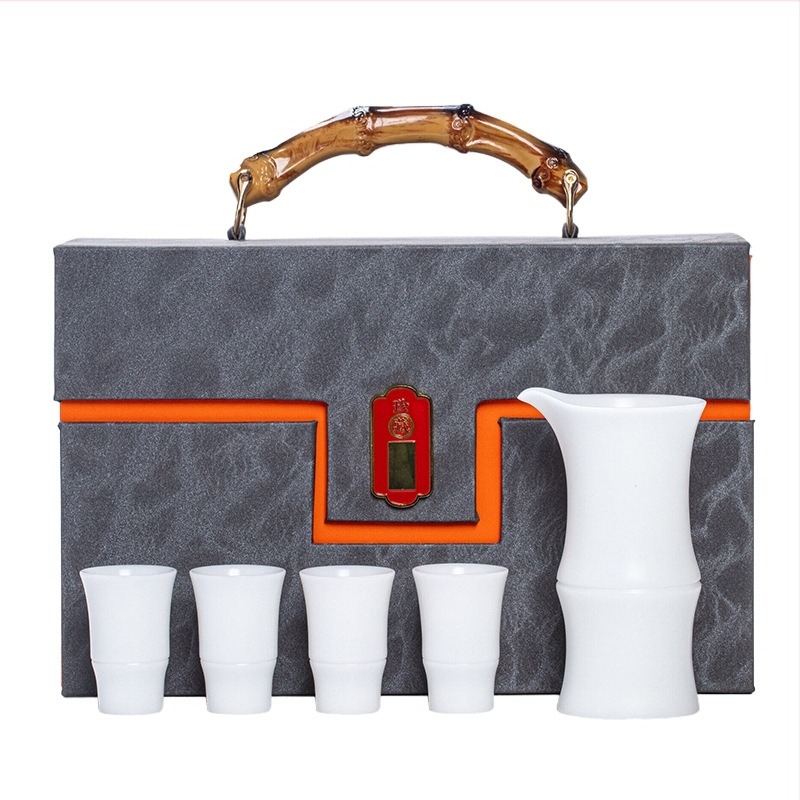 Premium porcelanski set za piće za kućni bar, dozator za Wuliangye i Maotai, keramički završetak s ledenim efektom