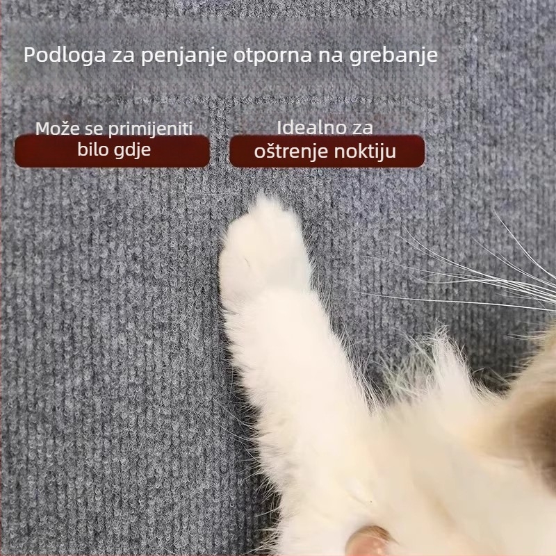 Samoljepljiva zaštita kauča od mačjeg grebanja i naljepnica za zid protiv grebanja – otporna na habanje, ne odlazi