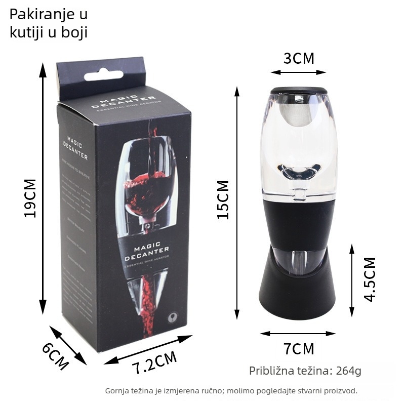 Kreativni brzi dekantator za vino, crveno vino, pojedinačno pakiranje