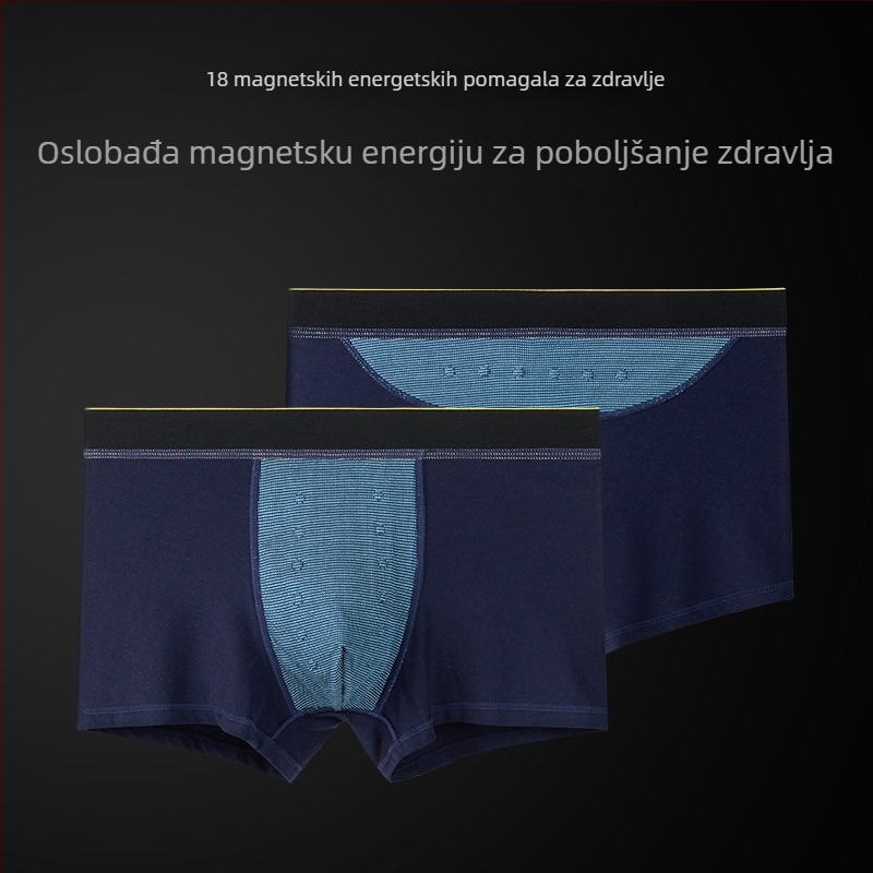 Nove muške bokserice s 18 magnetskih energijskih zona, turmalin premaz, antibakterijske, prozračne, u velikim veličinama