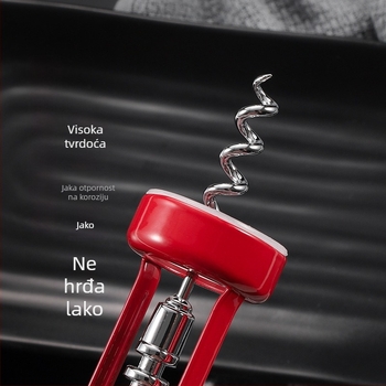 Hongda Limei višestruki otvarač za boce vina i piva, od cinkovog legura, za kućnu upotrebu