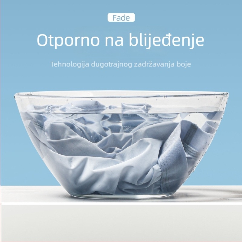 Izuzetno tanke ledene svile antibakterijske muške gaćice, 3A, 3D dizajn za ljeto