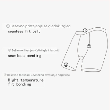Muške bokserice plus veličine, prozračan i udoban kroj, 5XL-9XL