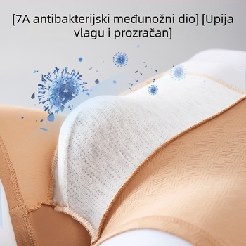 Muške bokserice od 100% pamuka, prozračan jacquard, antibakterijske, srednji struk, velika veličina