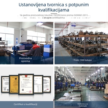 Kvadratna metalna kutija s magnetom za kuhinjsku pohranu – bomboni, čaj, suho voće