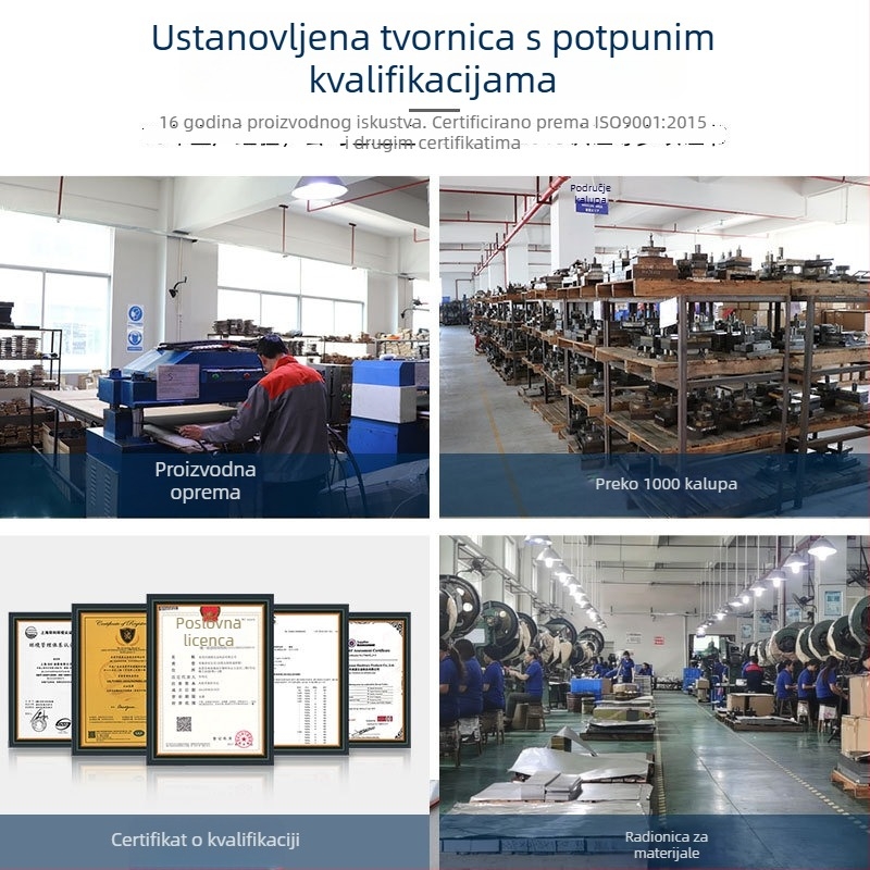 Kvadratna metalna kutija s magnetom za kuhinjsku pohranu – bomboni, čaj, suho voće