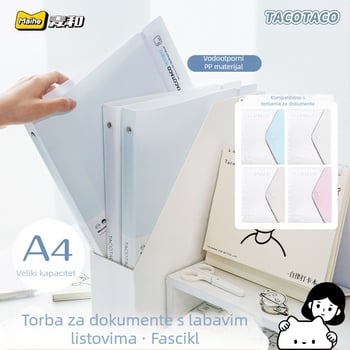 Tacotaco vodootporan proziran dosje za dokumente i ispite