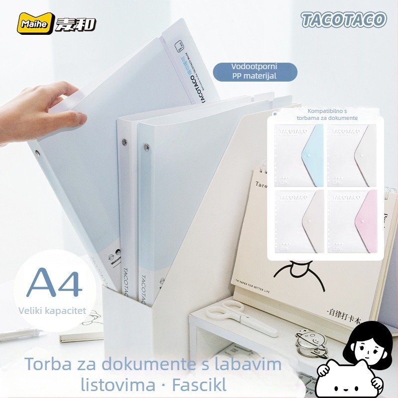 Tacotaco vodootporan proziran dosje za dokumente i ispite