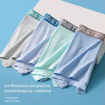 Muške bokserice od modala i ice silk, udobne i prozračne, srednji pojas