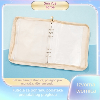 Knjiga od tkanine za pohranu podataka o trudnoći, format A5