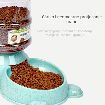 Automatska posuda za hranu i vodu za pse i mačke, slatkog dizajna