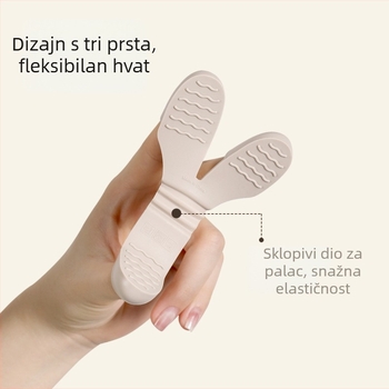 FaSoLa silikonske rukavice protiv opeklina za kuhinju, otporne na visoke temperature za pećnicu i mikrovalnu, s protivkliznim klipovima za prste