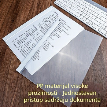 Okretni lever folder za A4 papir, plastični klips za dokumente, organizator papira
