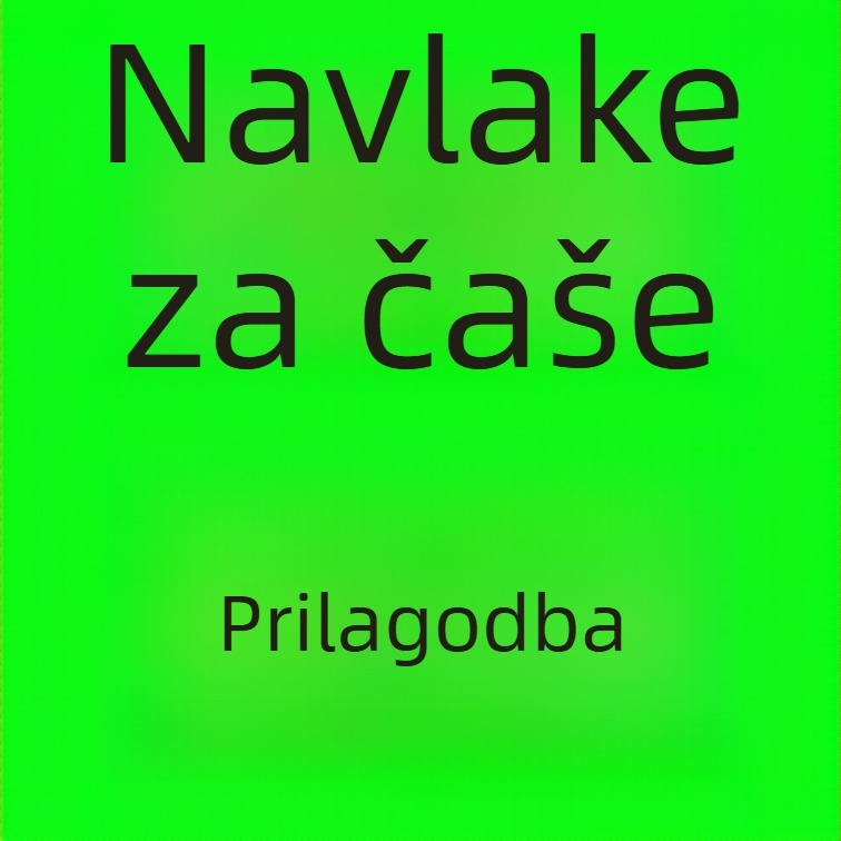 Navlaka za šalicu mliječnog čaja s limunom, anti-smrzavajući vijci, logo 9890 kalibar, valovita kopča – verzija držača šalice kave