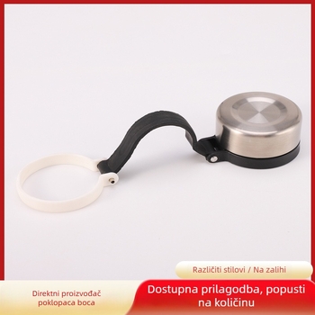 Nepropusni poklopac od nehrđajućeg čelika za planinski lonac s užetom