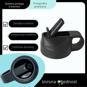 Hydroflask poklopac za termos s plastičnim slamčicama i PP poklopcem za čašu, vodonepropusan s gumom