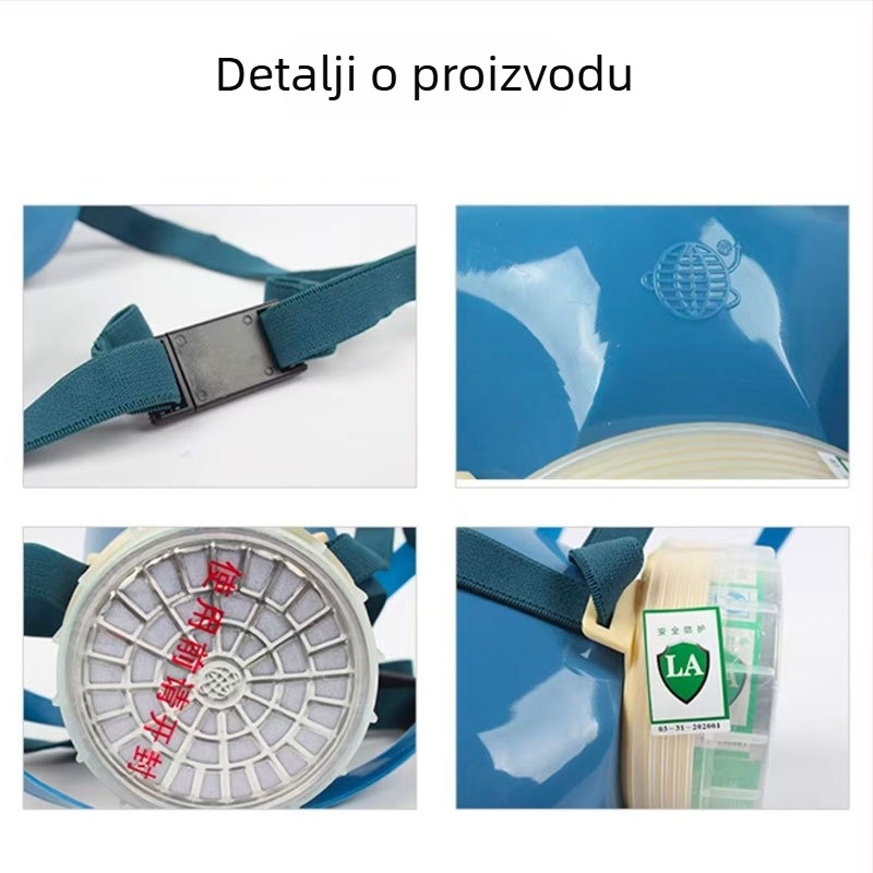 Earth Brand 2004 broj 4 polumaska za zaštitu od plinova, srednje veličine – zaštita od amonijaka, amonijevog klorida i sumporovodika
