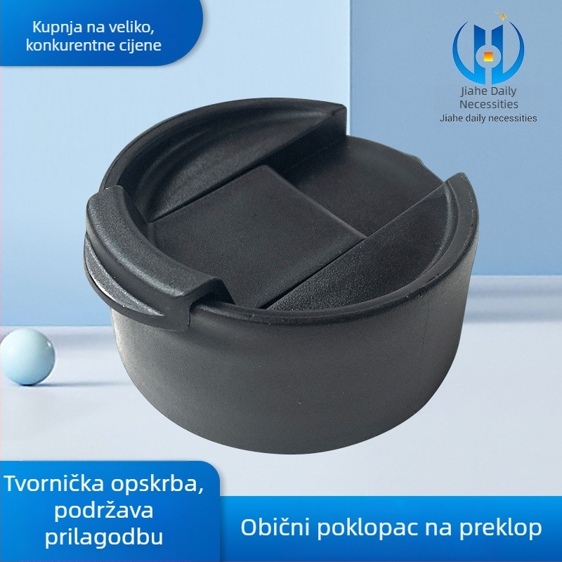 Flip-top poklopac za šalice s univerzalnim promjerom, kompatibilan s poklopcima od nehrđajućeg čelika i plastičnim šalicama