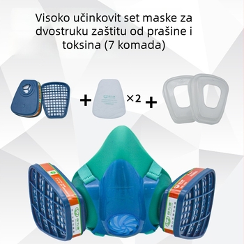 Baoweikang 3900 silikonska polomaska za zaštitu od organskih plinova i isparavanja, namijenjena bojanju i industrijskom prahu