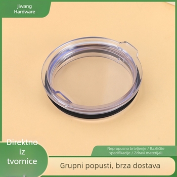 Plastični poklop za auto šalicu 30oz, plošni poklop, nepropustan, proziran, otporan na visoke temperature